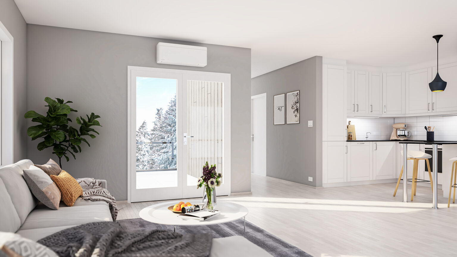 Luft-til-luft varmepumpe